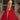 Georgette Fabric Magnificent Readymade Red Color Gown With Fancy Work