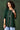 Green Color Embroidered Work On Rayon Fabric Beatific Short Kurti