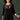 Embroidered Work Creative Rayon Fabric Short Kurti In Black Color