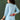 Embroidered Work Sky Blue Color Rayon Fabric Beauteous Short Kurti