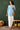 Embroidered Work Sky Blue Color Rayon Fabric Beauteous Short Kurti