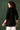 Sober Black Color Rayon Fabric Short Kurti With Embroidered Work