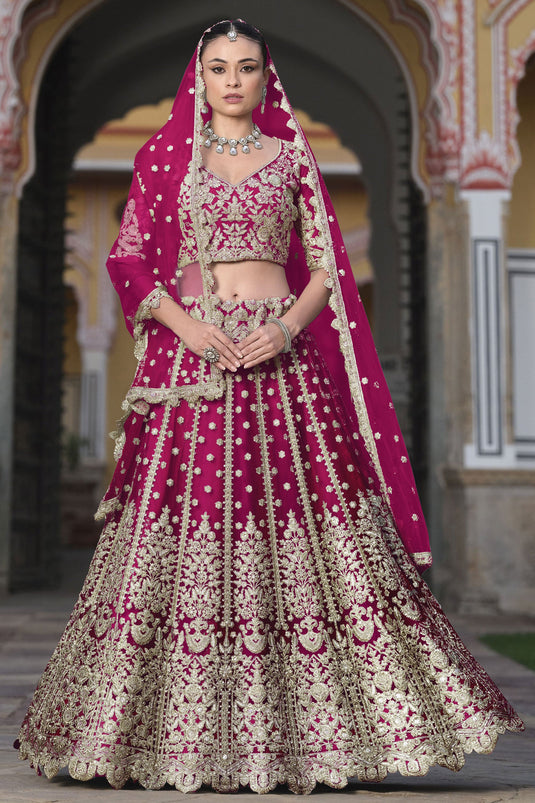 Allure Pink Sangeet Wear Lehenga Choli