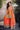 Orange Embroidered Chinon 3 Piece Readymade Palazzo Salwar Suit