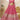 Excellent Georgette Fabric Pink Color Lehenga Choli With Embroidered Work