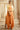 Bold and Beautiful Rayon Cotton Gown Style Kurti in Orange Color