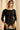 Elegant Rayon Cotton Gown Style Kurti in Soft Black Color