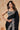 Crepe Silk Fabric Wedding Wear Sequins Work Saree In Black Color