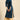 Chinon Fabric Blue Color Festival Wear Intriguing Kurti