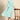 Beatific Casual Wear Rayon Fabric Light Cyan Color Printed Kurti