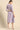 Lavender Color Sober Casual Wear Rayon Fabric Printed Kurti