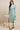 Cyan Color Straight Readymade Kurti With Printed Designs