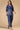 Exclusive Blue Floral Printed Fancy Fabric Designer Readymade Co Ord Set