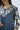Exclusive Blue Fancy Fabric Embroidered Readymade Co Ord Set