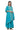 Cyan Color Viscose Fabric Casual Wear Kurti With Palazzo Set
