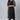 Black Color Crepe Fabric Casual Wear Plus Size Kurti With Bottom