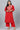 Daily Wear Red Color Plus Size Kurti With Bottom In Rayon Fabric