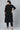 Black Color Daily Wear Trendy Readymade Plus Size Kurti With Bottom