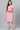 Pink Color Regular Wear Art Silk Fabric Readymade Plus Size Kurti With Bottom