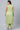 Sea Green Color Regular Wear Simple Readymade Plus Size Kurti With Bottom