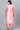 Pink Color Art Silk Fabric Regular Wear Readymade Plus Size Kurti With Bottom