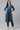 Regular Wear Teal Color Chinon Fabric Kurti With Bottom