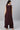 Brown Color Daily Wear Crepe Fabric Kurti With Bottom
