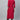 Red Color Crepe Daily Wear Readymade Kurti With Bottom