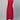 Red Crepe Regular Wear Readymade Kurti With Bottom