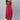 Red Crepe Regular Wear Readymade Kurti With Bottom