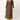 Brown Color Rayon Fabric Casual Readymade Kurti With Bottom
