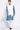 Cotton Fabric Wedding Wear Sky Blue Color Kurta Pyjama With Waist Coat