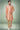 Jaqurd Silk Fabric Wedding Wear Peach Color Magnificent Indo Western For Men