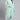Readymade Sea Green Color Printed Kurti Bottom With Dupatta In Cotton Fabric