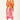 Orange Color Rayon Fabric Casual Wear Swanky Shaded Kaftan