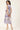 Purple Color Rayon Fabric Casual Wear Appealing Kurti With Cowl Belt