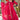 Fascinating Rani Color Casual Wear Anarkali Style Top Bottom Dupatta Set In Rayon Fabric