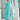 Creative Cotton Fabric Casual Wear Anarkali Style Top Bottom Dupatta Set In Cyan Color