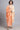 Festival Wear Orange Color Cotton Fabric Classic Top Bottom Dupatta Set