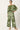 Rayon Fabric Casual Look Green Color Engaging Dyed Co Ord