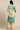 Rayon Fabric Vivacious Top Bottom Dupatta Set In Sea Green Color