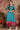 Imposing Art Silk Fabric Kurti In Cyan Color