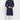Navy Blue Color Function Wear Brilliant Kurta Pyjama In Cotton Fabric