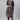 Crepe Fabric Dark Grey Color Delicate Top Bottom Dupatta Set