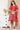 Red Color Printed Work On Art Silk Fabric Stunning Kaftan Kurti