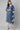 Cotton Printed Contemporary Style Blue Top Bottom Dupatta Set