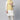 Art Silk Fabric Festival Wear White Color Kurta Pyjama With Yellow Jacket