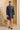 Navy Blue Sangeet Wear Jacquard Silk Readymade Indo Western For Men