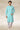 Printed Work On Cotton Fabric Marvelous Function Wear Kurta Pyjama In Sea Green Color