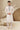Fetching Off White Color Banarasi Art Silk Fabric Wedding Wear Readymade Kurta Pyjama For Men